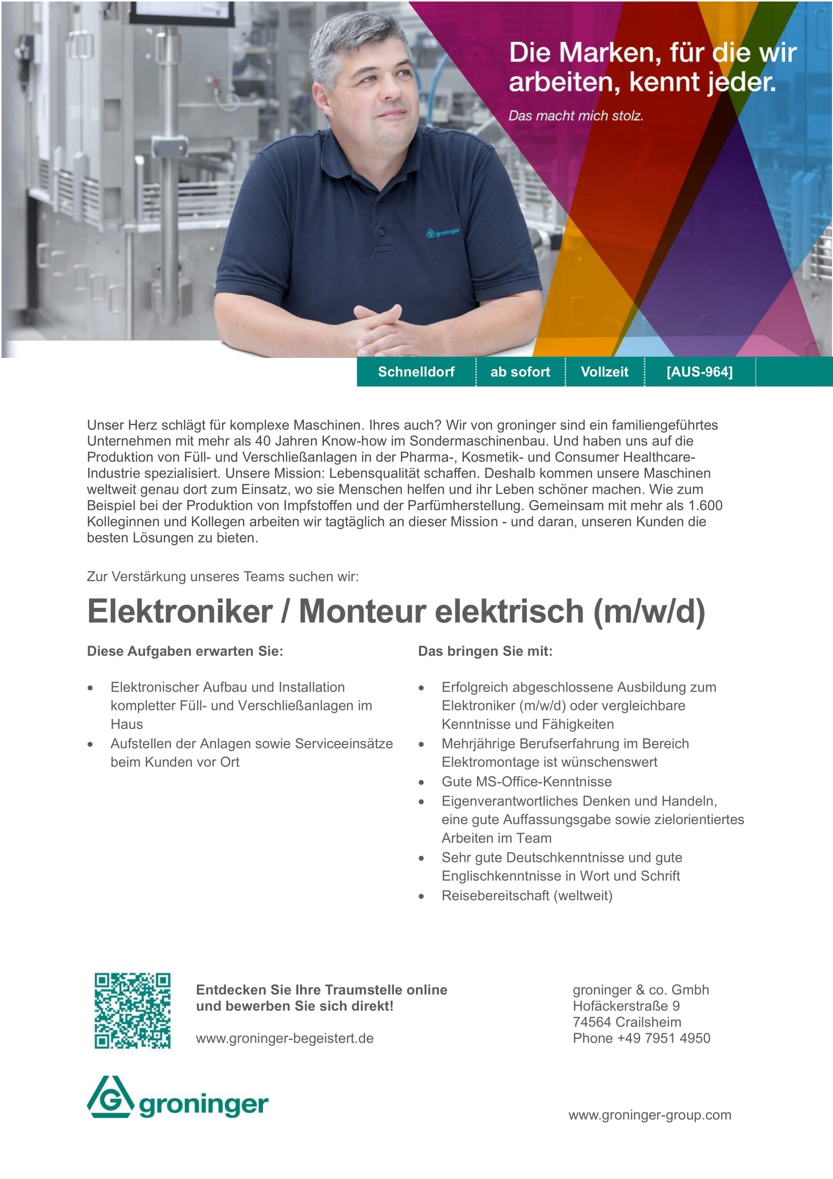 Elektroniker-Monteur-elektrisch-mwd-SD-1